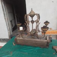 lampadario in ottone 