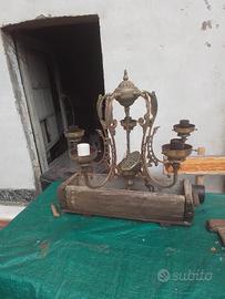 lampadario in ottone 