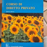 libro universitario corso diritto privato 