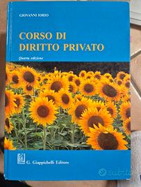 libro universitario corso diritto privato 