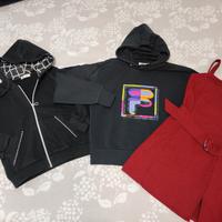 Felpa e abito ragazza tg. xs