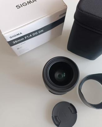 Sony: obiettivo Sigma 35 mm f/1.4 DG DN Art