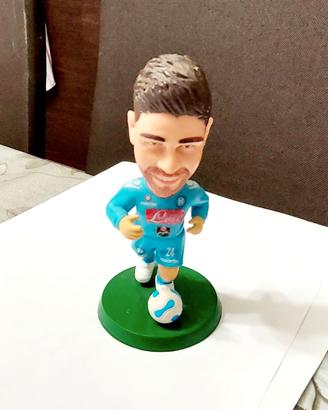 Statuina calciatore Lorenzo Insigne periodo Napoli