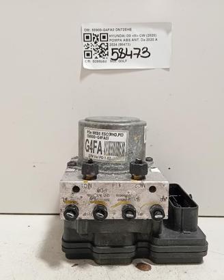 CENTRALINA ABS HYUNDAI i30 Serie Fastback 58900-G4