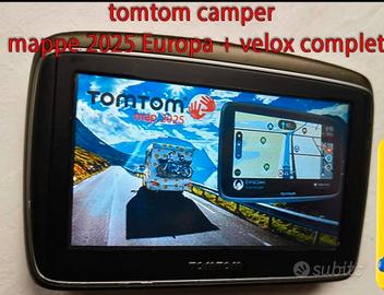 TOMTOM GO CAMPER MAPS 2025