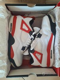 Air Jordan 4 Retro Red Cement Originali EU 45