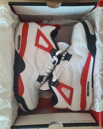 Air Jordan 4 Retro Red Cement Originali EU 45