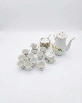 Servizio da Caffè/Tè in Porcellana Chateau Valmont