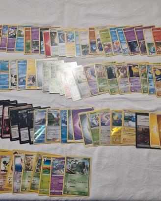 Album e vecchie carte Pokemon 