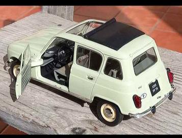MODELLINO RENAULT 4 L DEL 1964 SCALA 1/18 SOLIDÒ