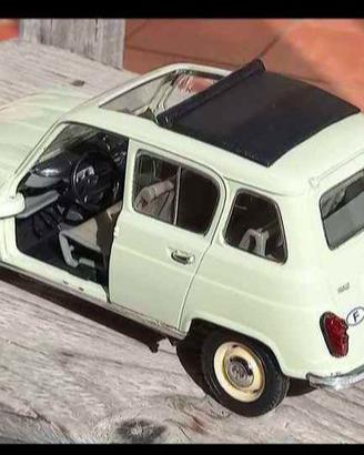 MODELLINO RENAULT 4 L DEL 1964 SCALA 1/18 SOLIDÒ