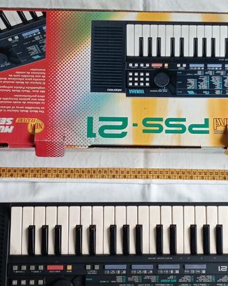 Tastiera Yamaha PSS 21 con scatola originale 