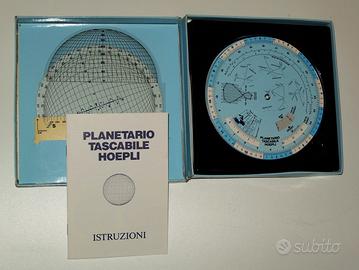 Planetario tascabile Hoepli vintage ( 1987 )