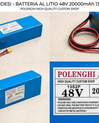 Batteria per monopattino/bicicletta elettrica