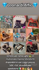 terrario in legno per tartarughe 