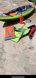 Kayak Decathlon  ITWIT m.3.40 2 persone+bambino
