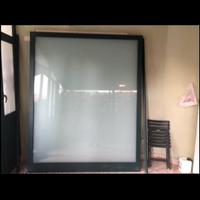 PORTE SCORREVOLI IN VETRO SATINATO