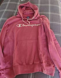 Felpa vintage Champion uomo donna con cappuccio