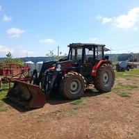 Trattore same Explorer 2 con caricatore e fresa