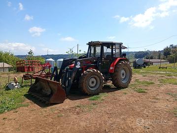 Trattore same Explorer 2 con caricatore e fresa