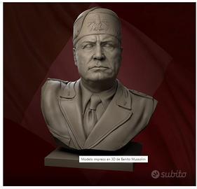 Subito - Abano Arte Vintage - Busto di Benito Mussolini - Collezionismo In  vendita a Padova