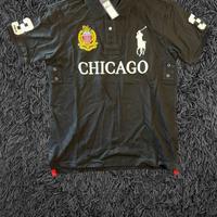 Maglia polo chief keef - nera, taglia L, nuova