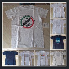 8 Magliette di cotone taglia M eventi sportivi