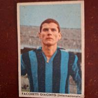 Prima volta di Facchetti in figurina