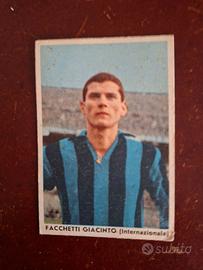 Prima volta di Facchetti in figurina