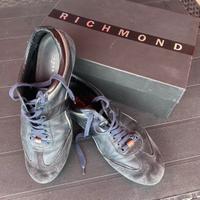 Richmond scarpe uomo blu/argento