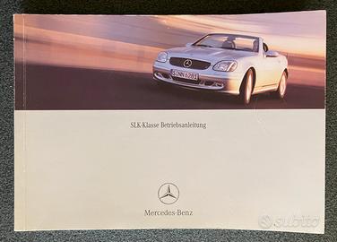 Libretto uso e manutenzione Mercedes SLK R170