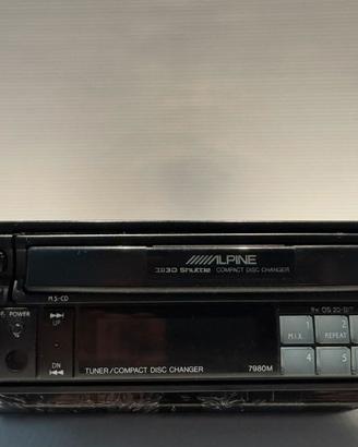 ALPINE 7980M FM/MW/LW/ SDK In-Dash CD Changer 3D