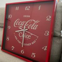 Prologio da parete coca cola