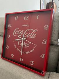 Prologio da parete coca cola