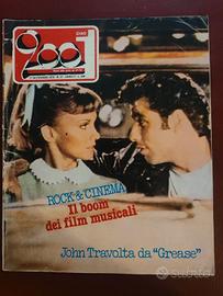 Rivista Ciao 2001/1978 in copertina Grease 