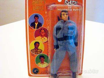 Vintage HAPPY DAYS FONZIE Meccanico MEGO Nuovo