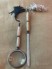 Taglia carta e lente