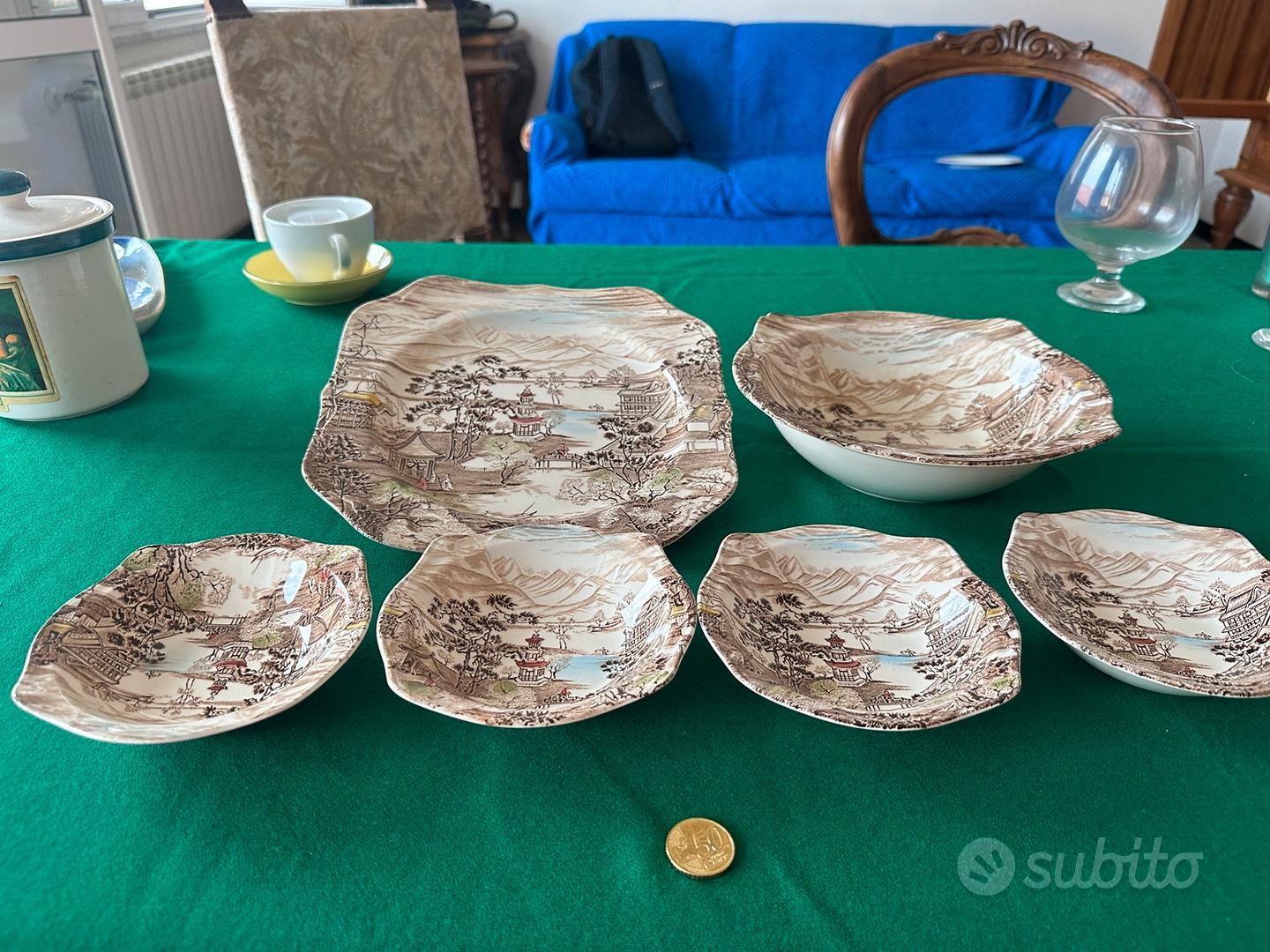 Old English countryside. Johnson bros. Set piatti Arredamento e