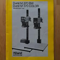 Manuale  Ingranditore durst m370