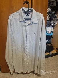 camicia nuova tommy hilfiger uomo L slim fit