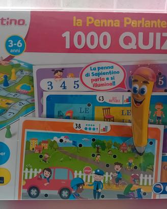 Sapientino Clementoni Penna Parlante 1000 Quiz