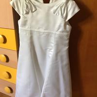Vestito da cerimonia bianco tg: 8/10 anni