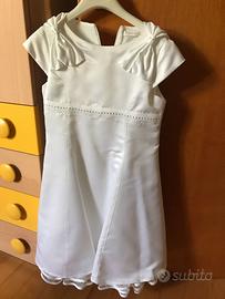 Vestito da cerimonia bianco tg: 8/10 anni