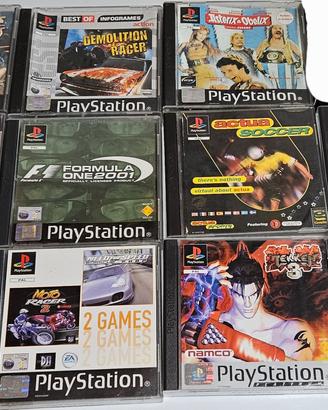 Lotto 11 giochi PlayStation PS 1 one