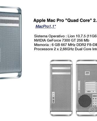 Apple Mac Pro Quad Core