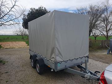 Rimorchio doppio asse 2000 kg – 301x153 – 2,5 anni