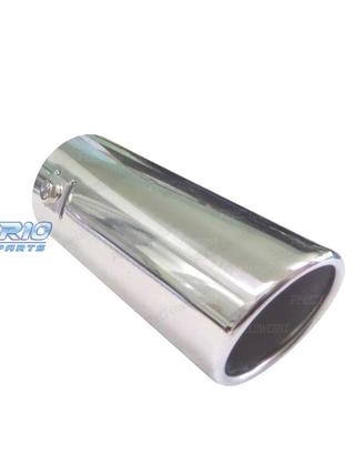 TERMINALE SCARICO TONDO 65MM IN ACCIAIO INOX