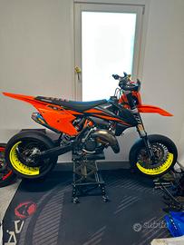 KTM XC-W 125 2 tempi MOTARD TARGATO