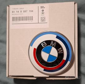 Emblema/ stemma BMW  50 years M Anteriore