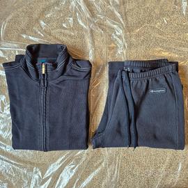 Tuta Champion donna in cotone blu tg M